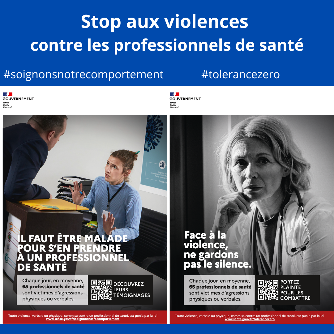 Lancement de la campagne de sensibilisation sur les violences envers les professionnels de santé